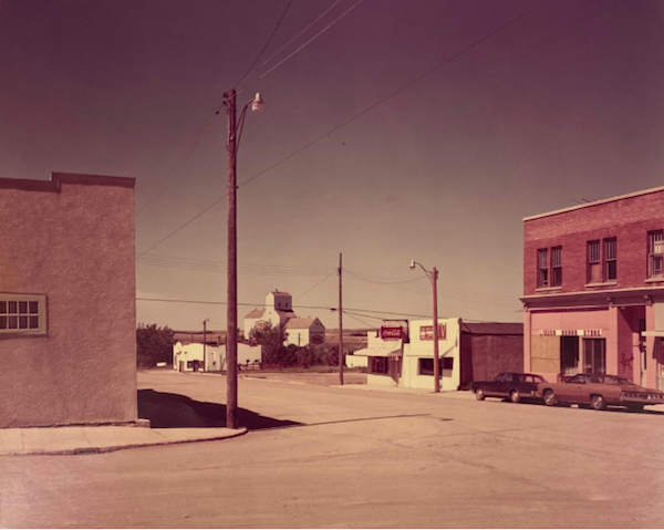 Stephen Shore - Main Street, Gull Lake Saskatchewan, 1974, 20 x 25 cm